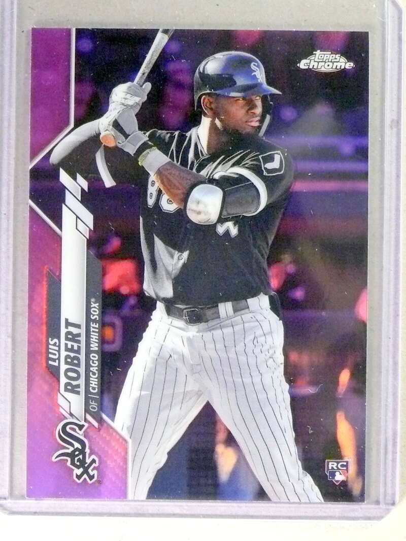 DELETE 34008 2020 Topps Chrome Pink Refractor Luis Robert Rookie RC #60