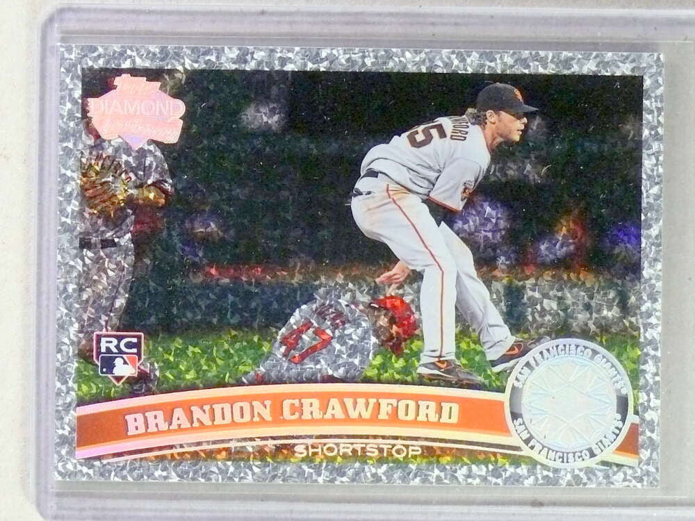 DELETE 34024 2011 Topps Update Diamond Anniversary Brandon Crawford Rookie RC #US234