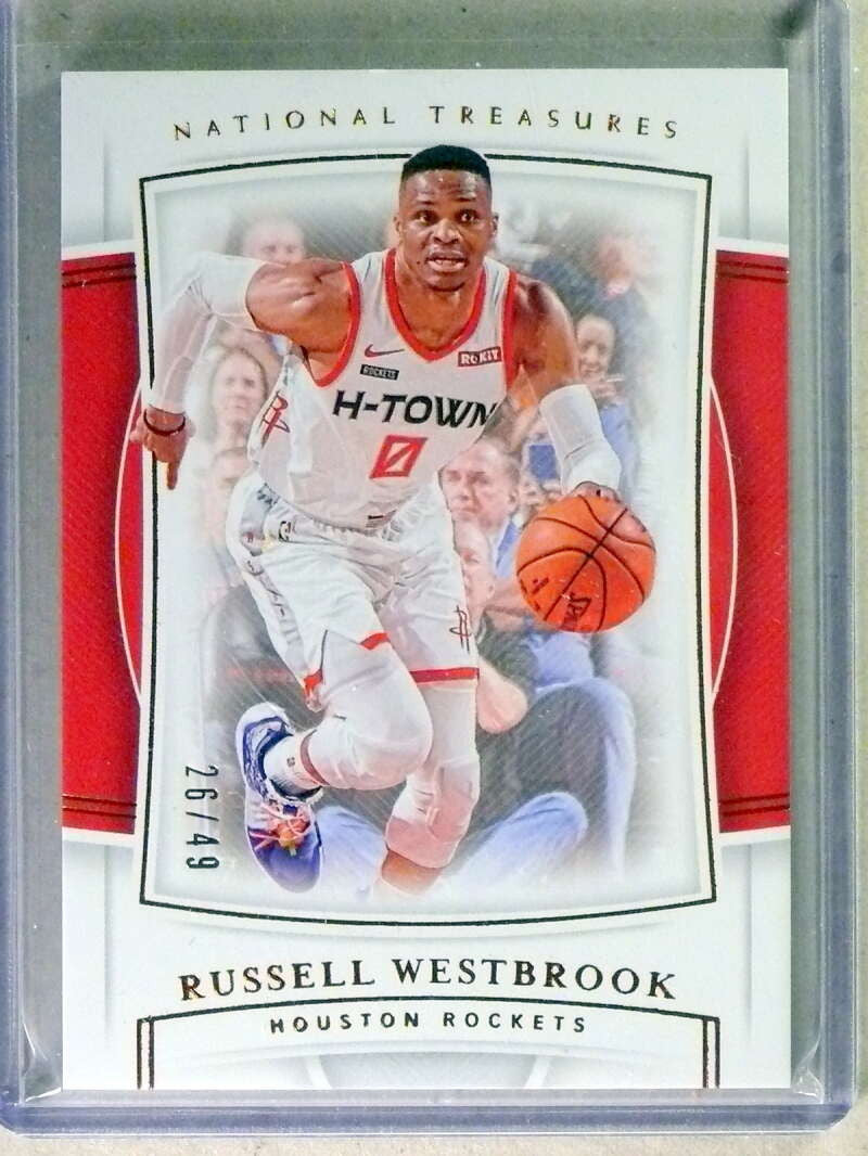 DELETE 34074 2019-20 National Treasures Bronze Parallel Russell Westbrook #D26/49 #63