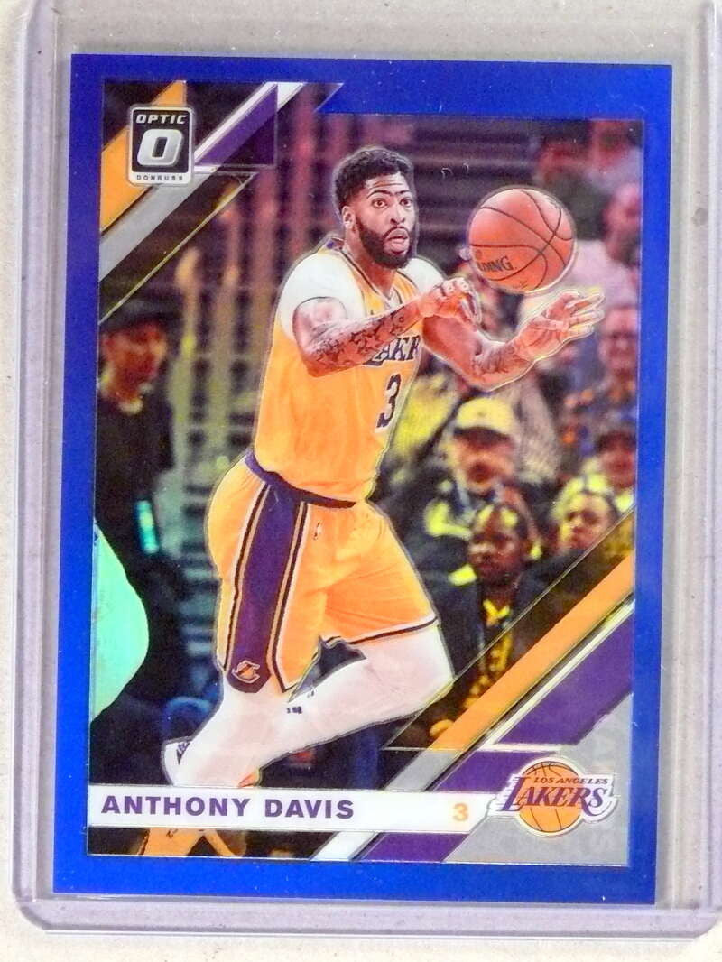 DELETE 34142 2019-20 Donruss Optic Prizm Prizms Blue Anthony Davis #D03/59 #90