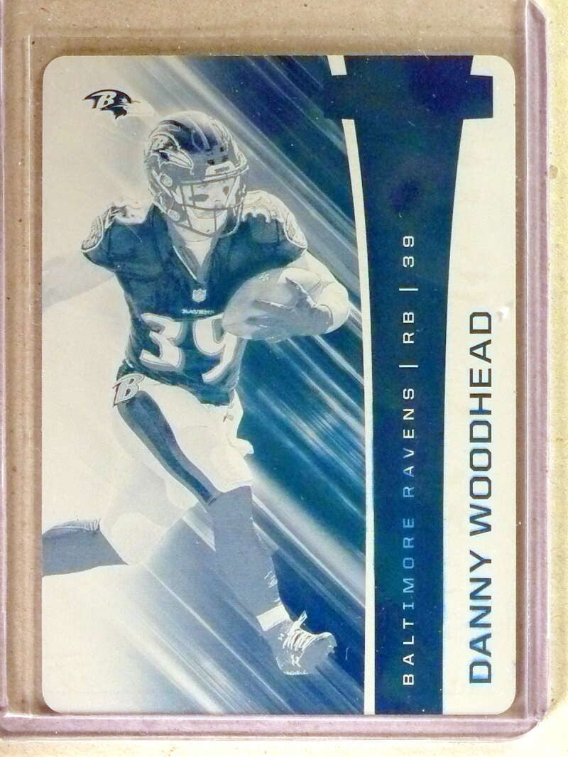 SOLD 34217 2017 Panini Rookies Stars Cyan Printing Plate Danny Woodhead #D1/1 #158