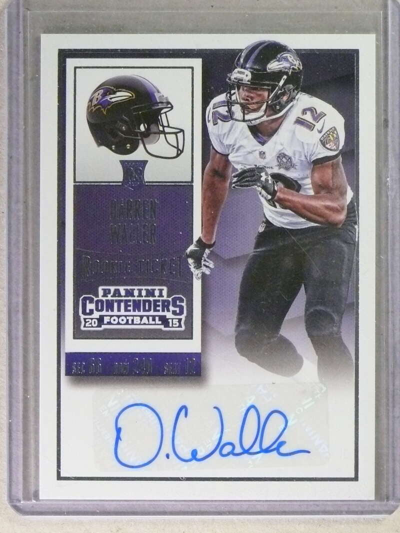 DELETE 34268 2015 Panini Contenders Darren Waller Autograph Auto Rookie RC #146