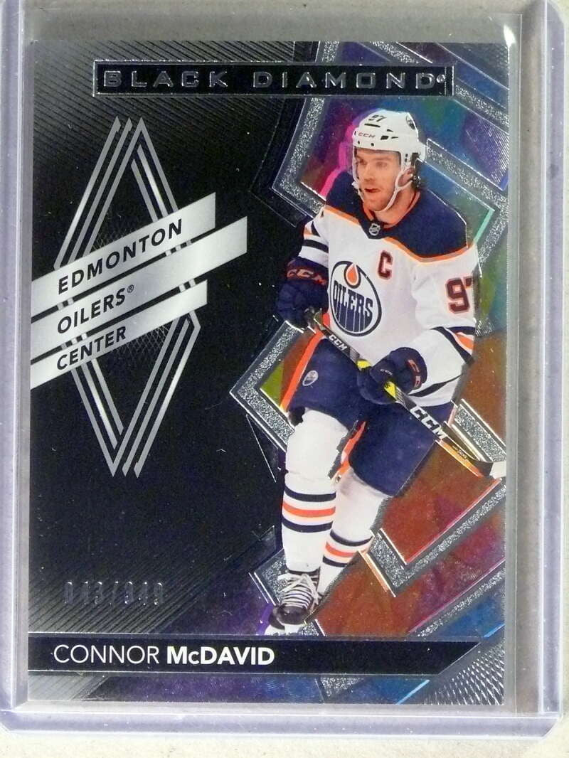 DELETE 34356 2020-21 Upper Deck UD Black Diamond Connor McDavid #D043/349 #BDBMC