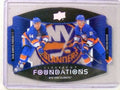 2020-21 Upper Deck Clear Cut Foundations Jean-Gabriel Pageau Brock Nelson