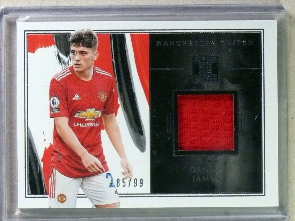 DELETE 34389 2020-21 Impeccable Premier League Materials Daniel James Jersey #D85/99