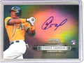 DELETE 34402 2012 Bowman Sterling Black Refractor Yoenis Cespedes Autograph Auto #D/25