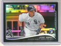 DELETE 34456 2014 Topps Chrome Update Black Refractor Jose Abreu Rookie RC #D71/99