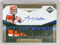 DELETE 34515 2011 Limited Spotlight Phenoms Gold Andy Dalton RC Patch Autograph #D07/10