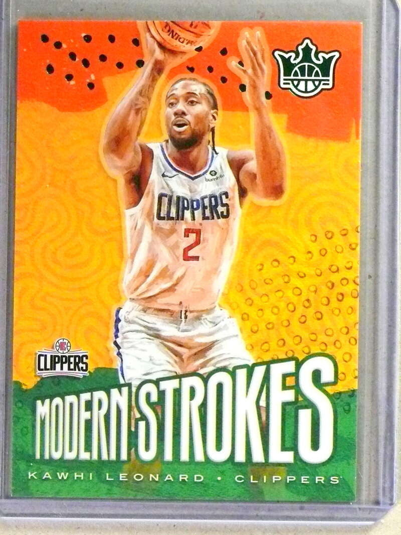 DELETE 34563 2019-20 Court Kings Modern Strokes Jade Kawhi Leonard #D24/25 #25