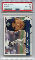 2001 Fleer Tradition 452 Ichiro Suzuki Rookie PSA 8 NM-MT