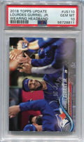 DELETE 111544 2018 Topps Update Photo Variation Lourdes Gurriel Headband Dugout Rookie PSA 10