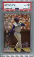 DELETE 111748 2000 Topps HD 23 Ken Griffey Jr. PSA 10 GEM MT