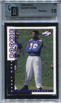 1998 Score 235 Randy Moss Rookie GAI 10 PERFECT
