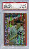 SOLD 111874 1996 Finest Refractor 122 Andy Pettitte Bronze Common PSA 10 GEM MT