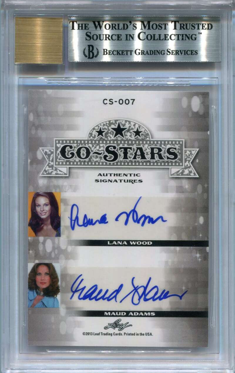 2013 Pop Century Co-Stars Munro Paluzzi Ekland Wood Adams Auto BGS 9 MINT 8