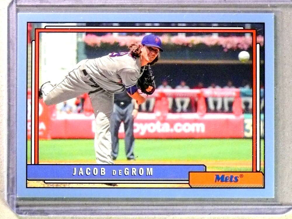 2017 Topps Archives Blue Jacob deGrom #D02/75 #212