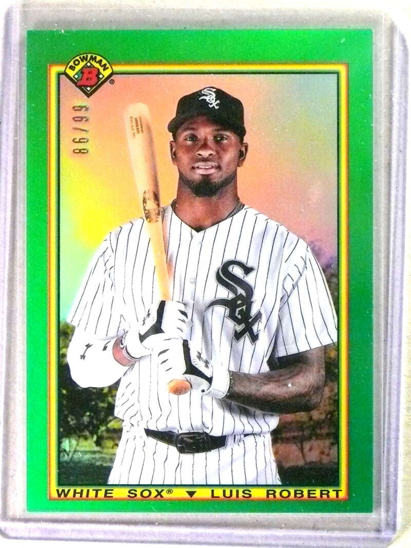 DELETE 112085 2020 Bowman Chrome '90 Green Refractor Luis Robert #D86/99 #90BLR