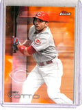 2016 Topps Finest Orange Refractor Joey Votto #D01/25 #24