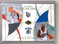 DELETE 112219 2002-03 Ultimate Collection Dual Jason Kidd Baron Davis Jersey #D022/125