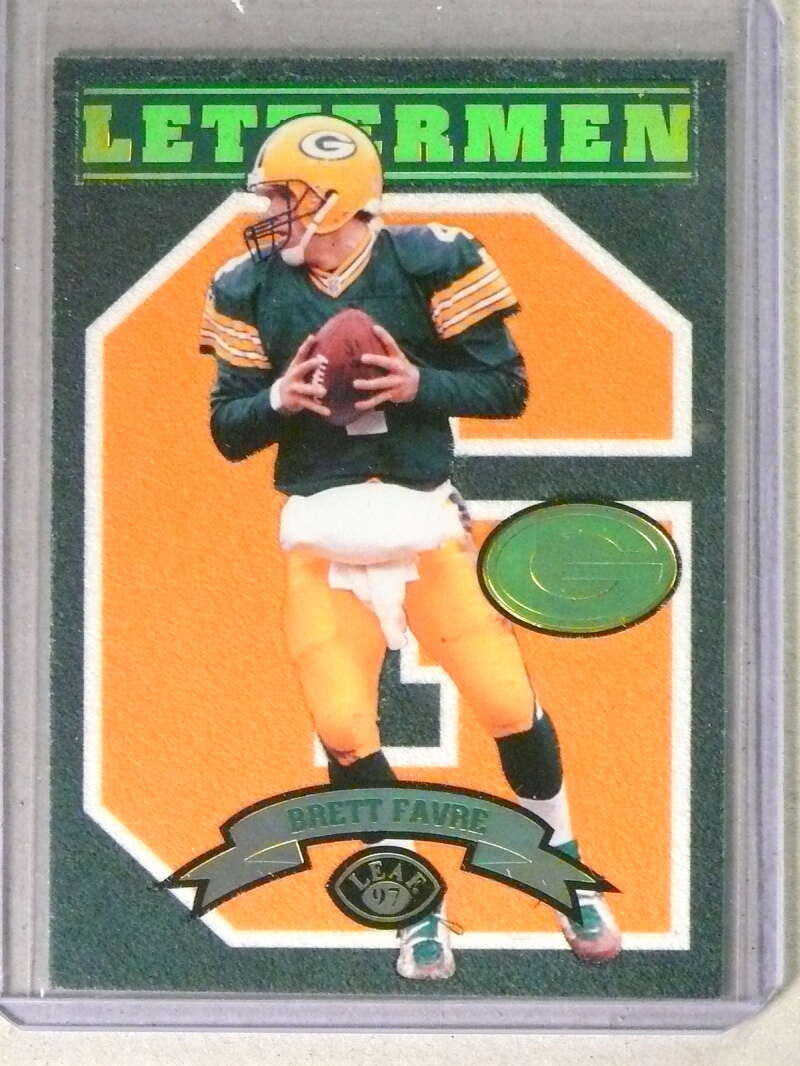 1997 Leaf Lettermen Brett Favre #D0819/1000 #1