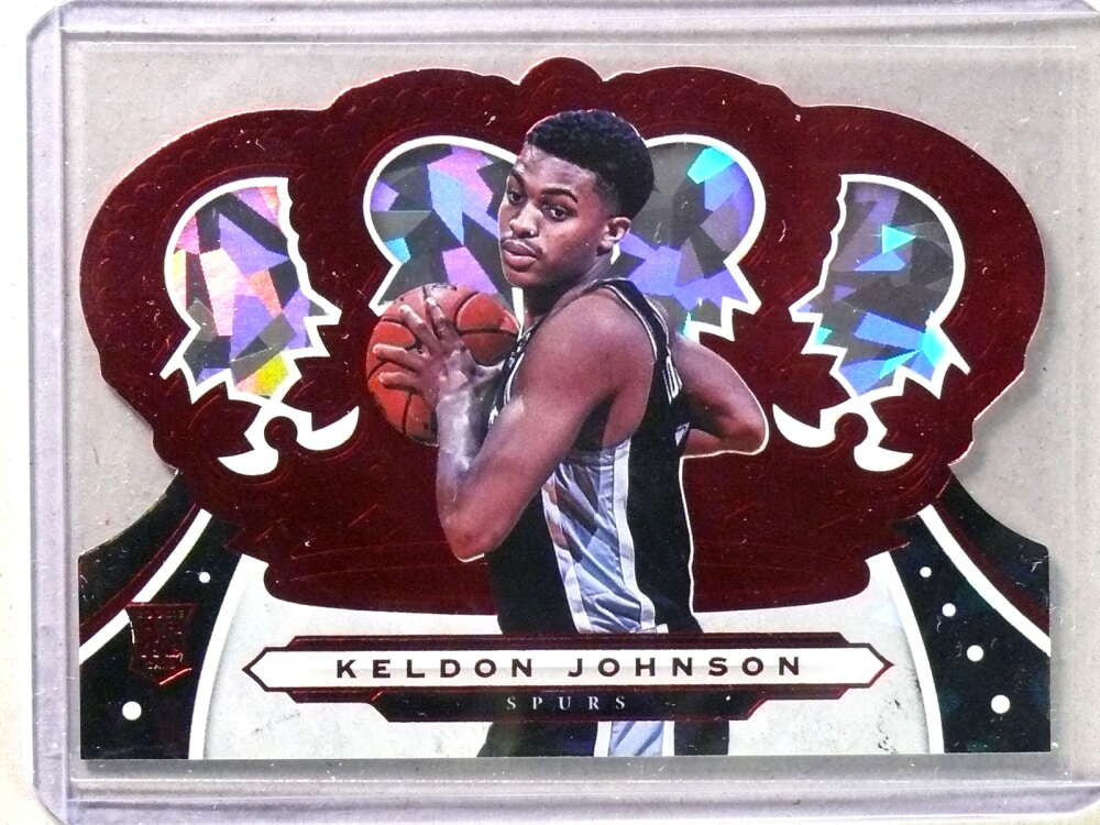 DELETE 112374 2019-20 Crown Royale Red Keldon Johnson Rookie RC Autograph Auto #D30/49