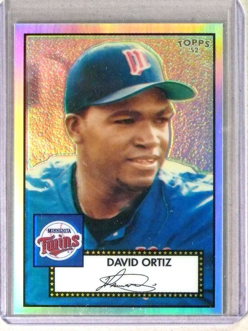 2006 Topps '52 Debut Flashbacks Chrome Refractor David Ortiz #D188/552