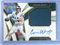DELETE 112449 2019 Panini Select Jumbo Prizm White Carson Wentz Jersey Autograph #D02/10