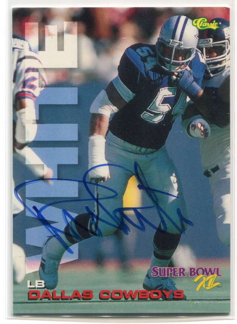 1996 Classic SP Autographs sp8 Randy White Auto Super Bowl XIL