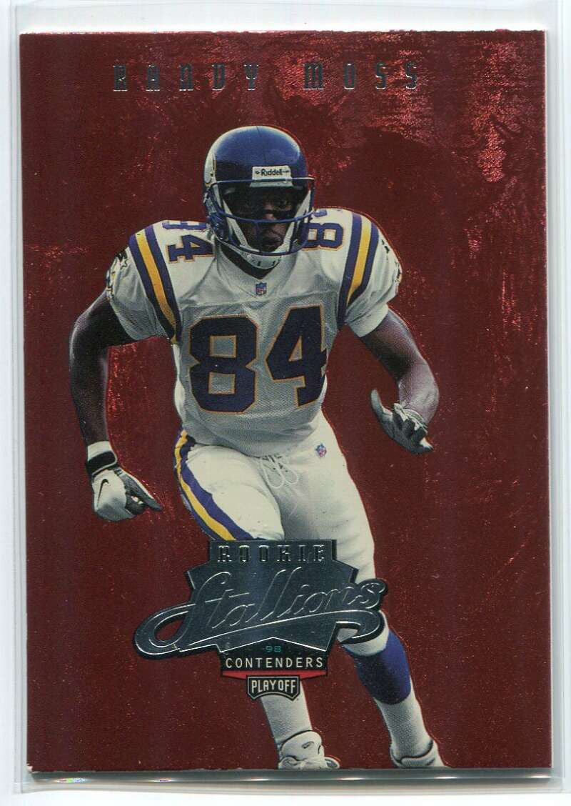 DELETE 113763 1998 Playoff Contenders Rookie Stallions 11 Randy Moss Rookie
