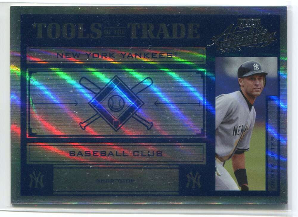 2004 Absolute Tools of the Trade Blue Spectrum tt40 Derek Jeter 72/125
