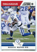 2012 Score Red Zone 299 Reggie Wayne 15/20