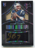 2016 Panini Black Gold White Gold 122 Jacoby Brissett Rookie Auto 66/99