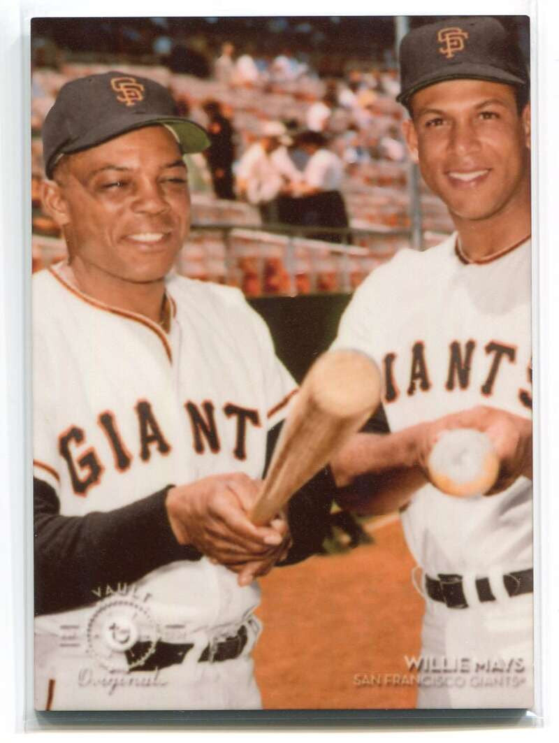 2016 Topps Legacies of Baseball Vault Metals vm29 Cepeda Willie Mays 87/135