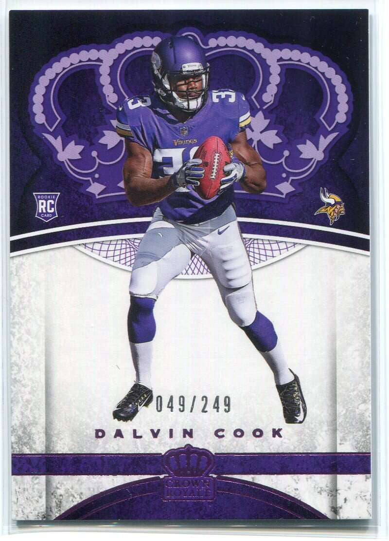 2017 Crown Royale Pink 89 Davlin Cook Rookie 49/249