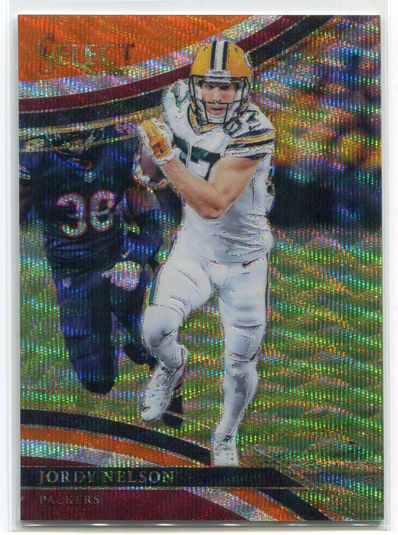 2017 Select Prizm Tri Color Refractor 221 Jordy Nelson 72/99 Field Level