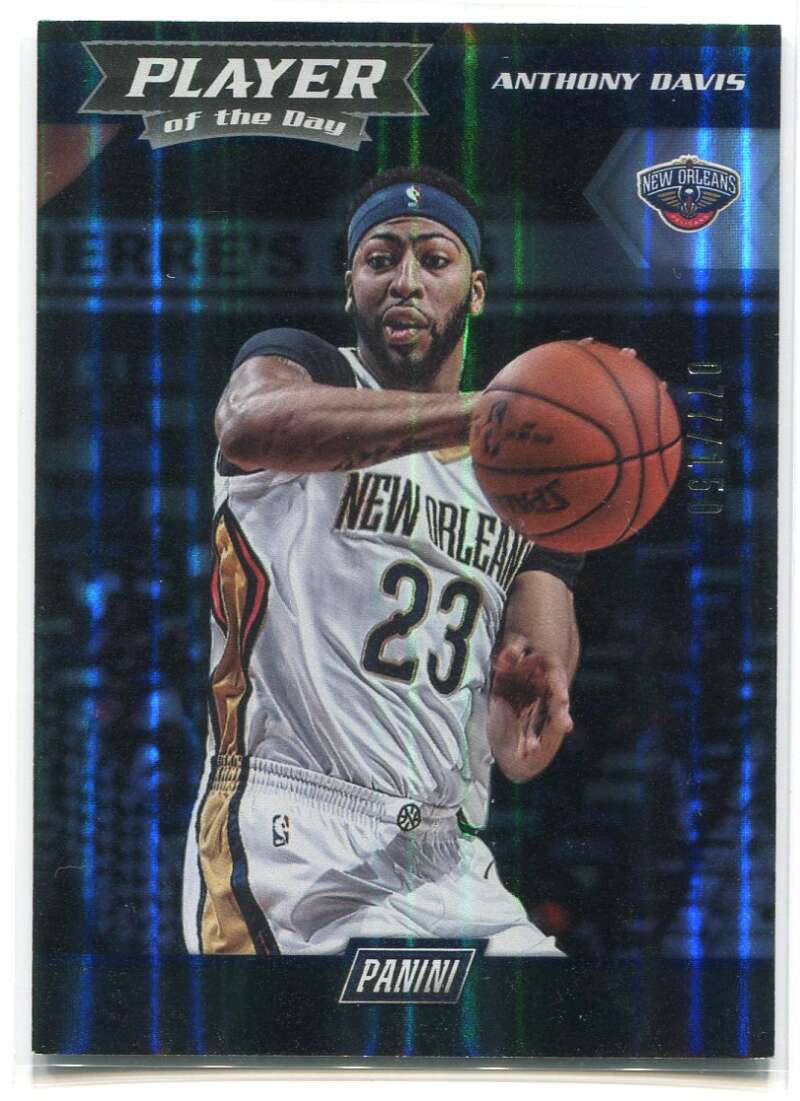 2017-18 Panini Player of the Day Holo 20 Anthony Davis 77/150