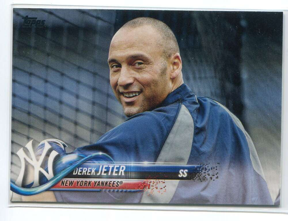 2018 Topps Base Set Photo Variations 576c Derek Jeter SP ID: 114432