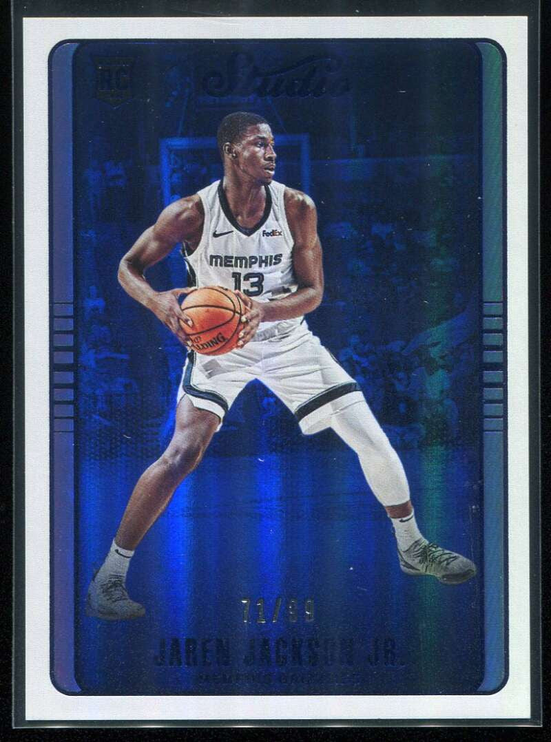 DELETE 114479 2018-19 Panini Chronicles Blue 292 Jaren Jackson Jr. Studio Rookie 71/99