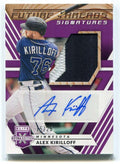 DELETE 114583 2020 Elite Extra Future Threads Purple 33 Alex Kirilloff Rookie Patch Auto 15/25