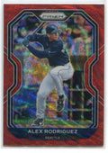 2020 Panini Prizm Prizms Red Wave Refractor 195 Alex Rodriguez 43/99