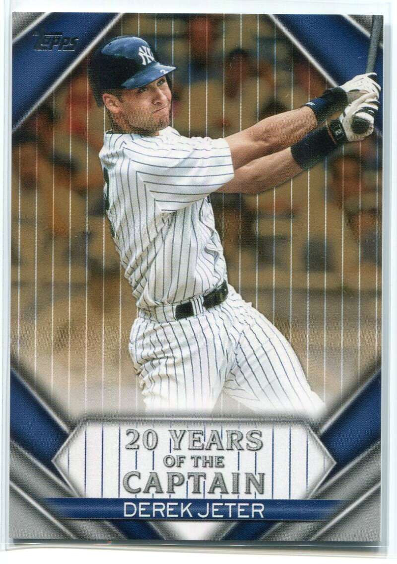 2020 Topps Update 20 Years of The Captain Gold yoc99 Derek Jeter 39/50