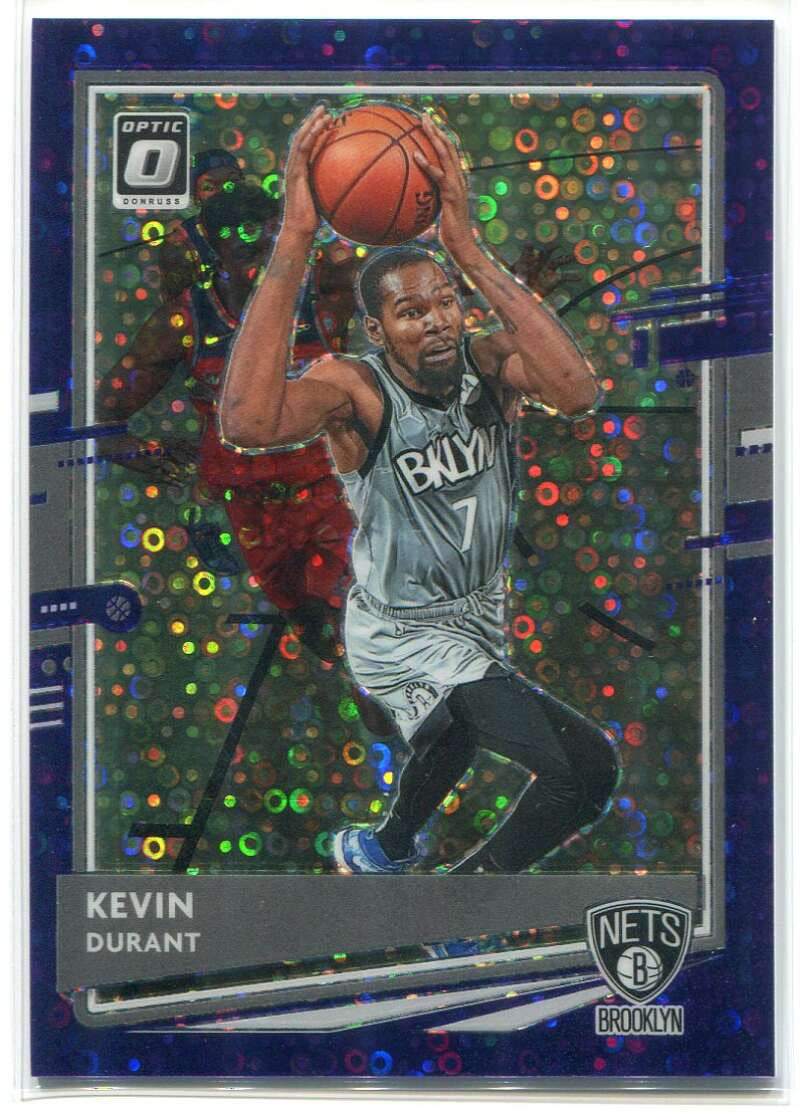 DELETE 114638 2020-21 Donruss Optic Fast Break Purple Refractor 136 Kevin Durant 21/95