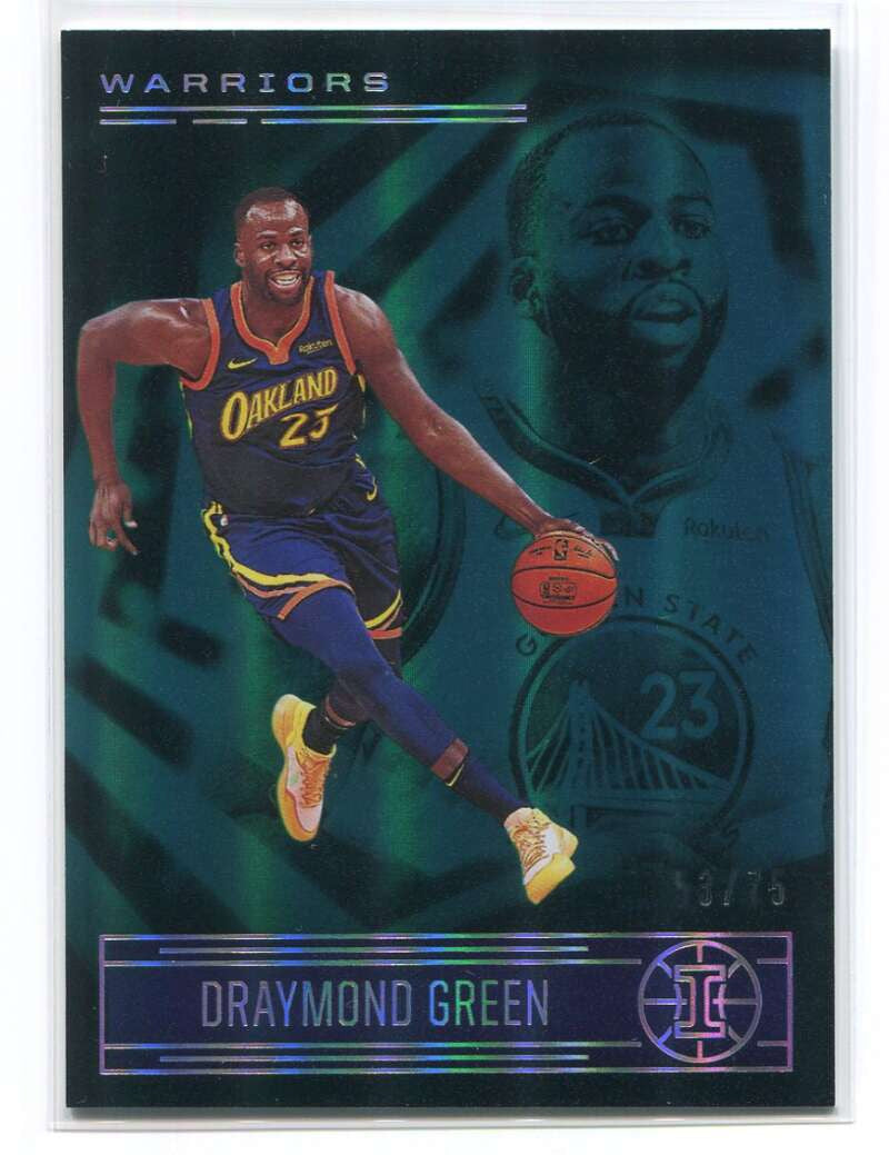 2020-21 Panini Illusions Teal 29 Draymond Green 53/75