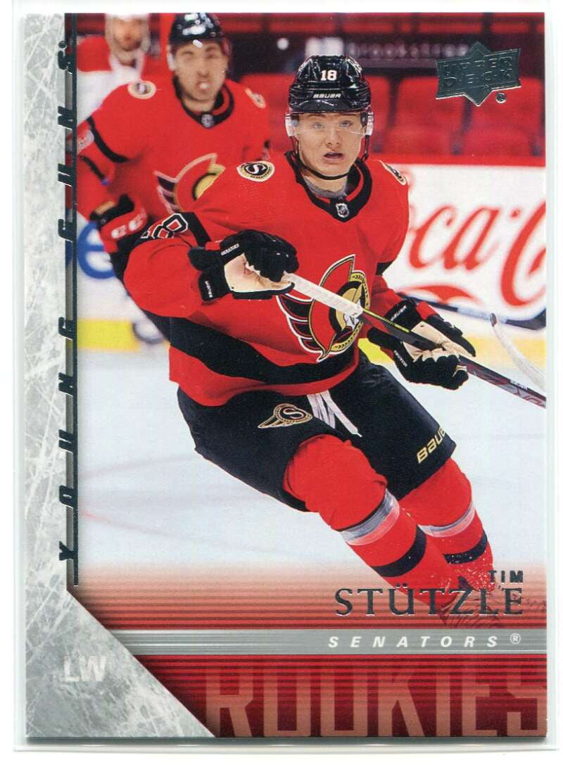 DELETE 114667 2020-21 Upper Deck '05-06 Tribute t81 Tim Stutzle Rookie YG Young Guns