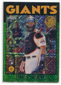 DELETE 114747 2021 Topps '86 Silver Pack Chrome Green Refractor 86tc21 Joey Bart Rookie 25/99