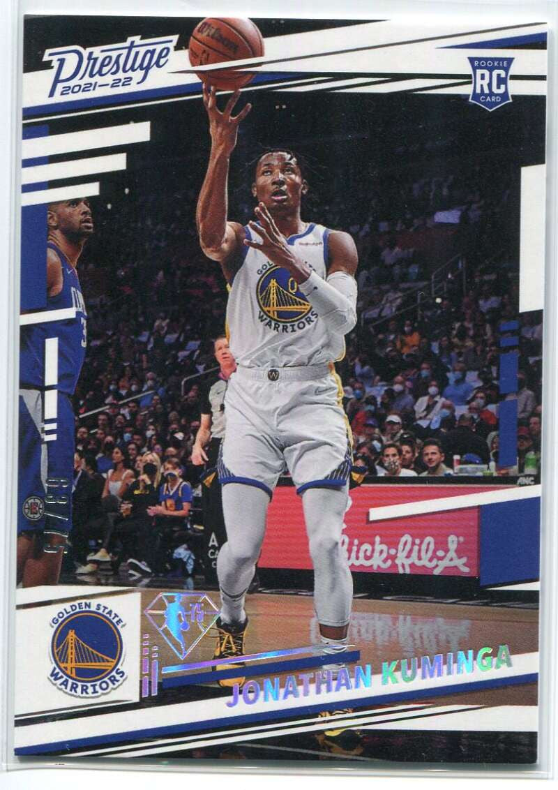 DELETE 114786 2021-22 Chronicles 75th Anniversary 55 Jonathan Kuminga Prestige Rookie 63/75