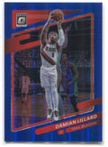 2021-22 Donruss Optic Blue Refractor 118 Damian Lillard 50/59