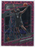 2021-22 Donruss Optic Pink Velocity Refractor 106 James Harden 32/79