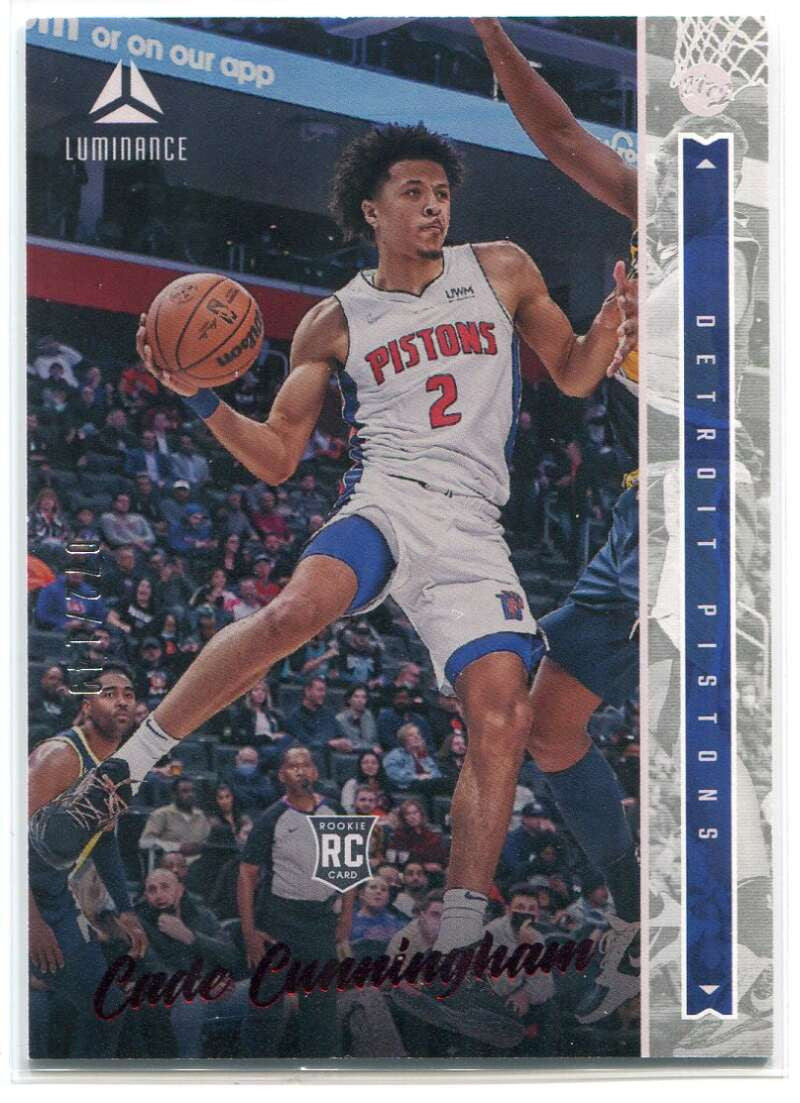 DELETE 114904 2021-22 Panini Chronicles Red 240 Cade Cunningham Luminance Rookie 72/149