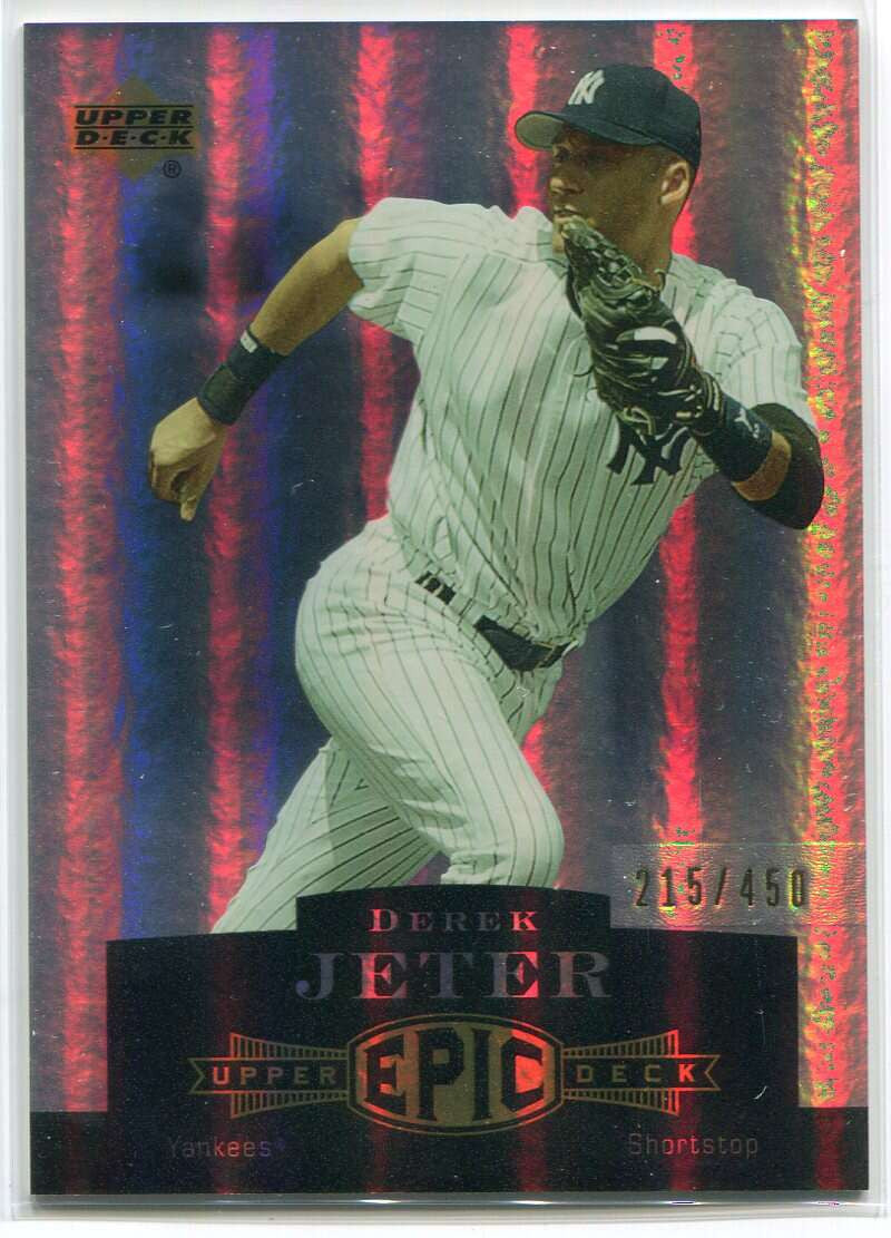 DELETE 115170 2006 Upper Deck Epic 169 Derek Jeter 215/450